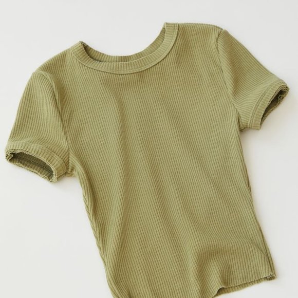❌ SOLD ❌ Urban Outfitters Soft Baby Ribbed Tee - Picture 3 of 3